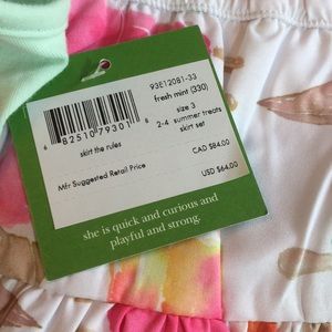 NWT Girls Under Armour 2pc skort//shirt Outfit 18m i make the rules